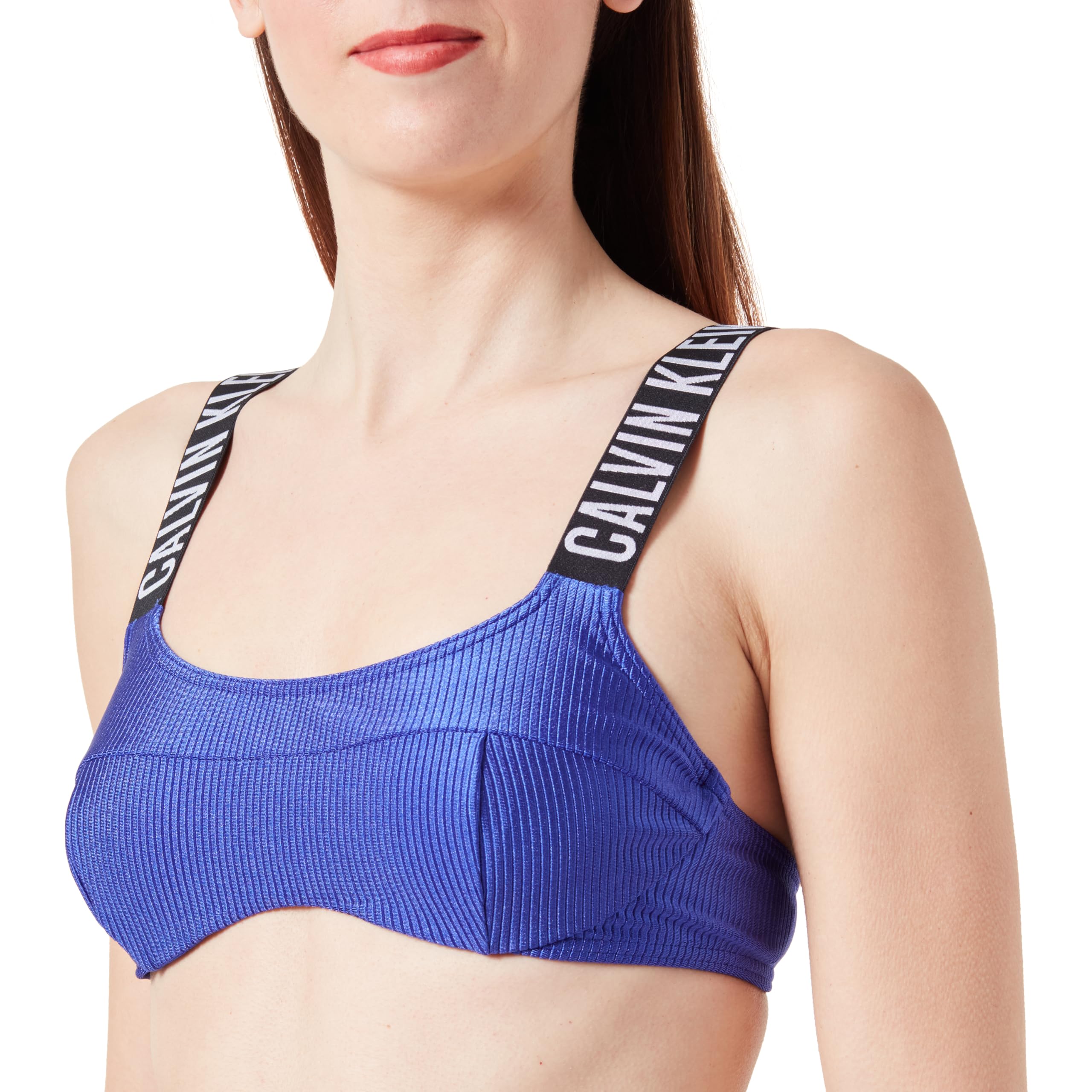 Calvin Klein Women's Bralette Uw, Midnight Lagoon, S