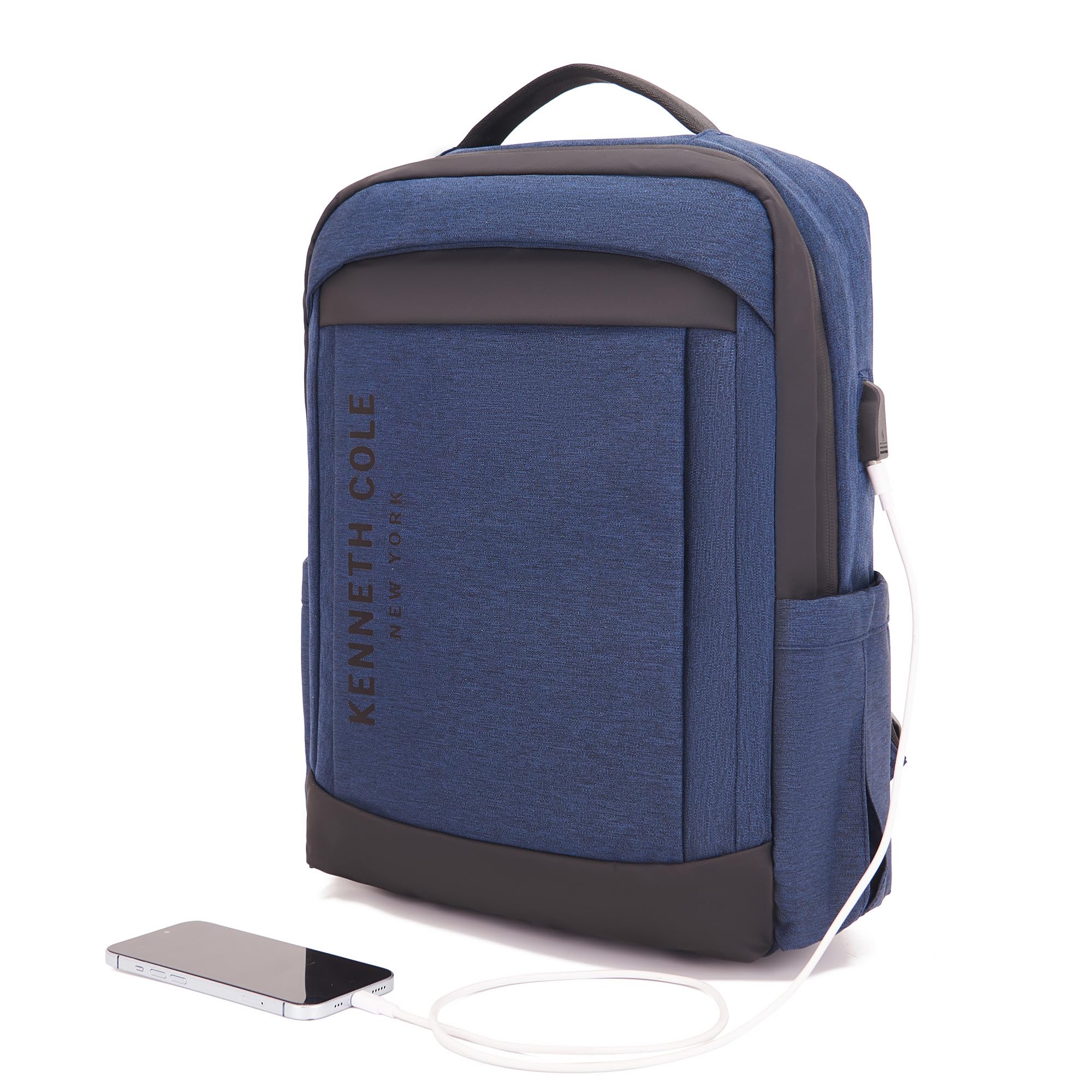 Unisex Laptop Backpack, Stylish & Modern Design Business Bag with A Unique Usb Charging Port Feature