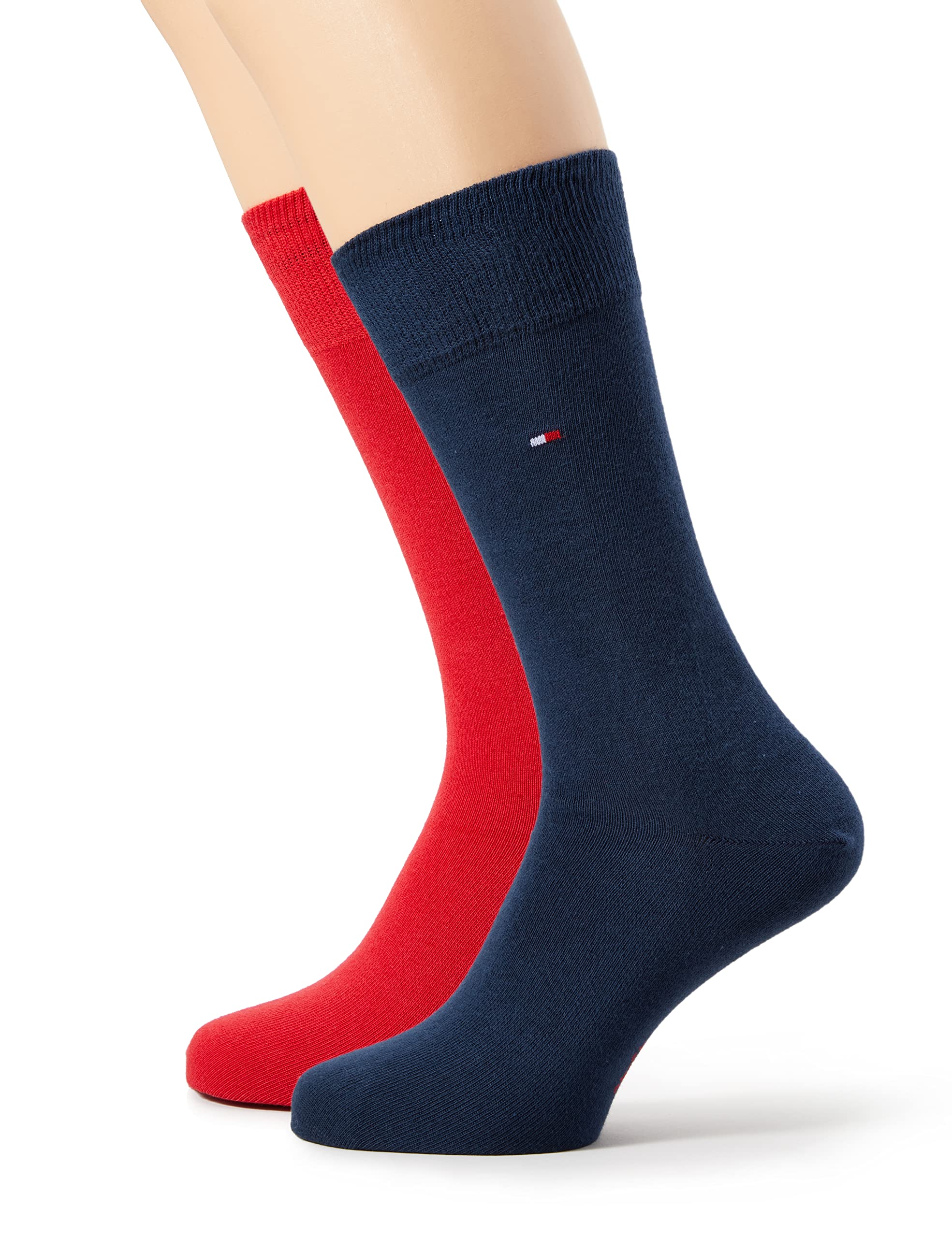 Tommy Hilfiger Men's Th Men Sock Classic 2p Calf Socks Not Applicable, Multicolour (Tommy Original 085), 6/8/2019 (Manufacturer Size: 39)