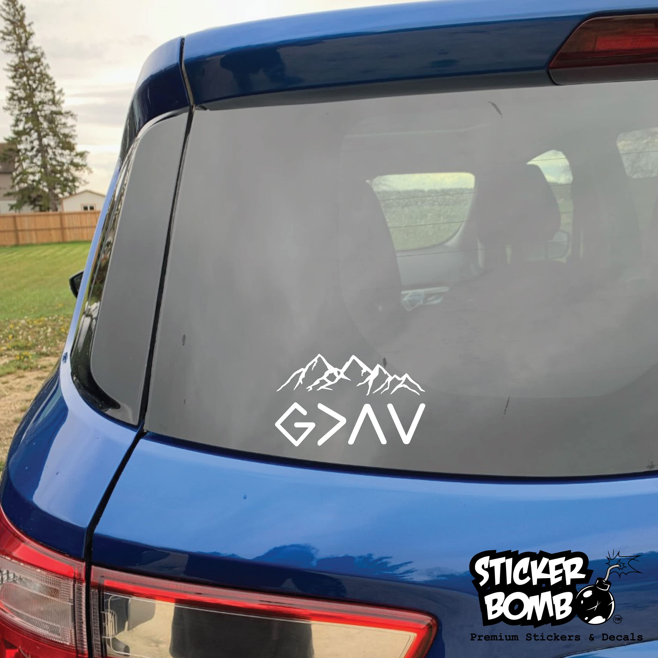 【SiM】【ステッカー!!】 THANK GOD, THERE ARE HUND Amazon.com - God is Greater Than Ups and Down Mountains