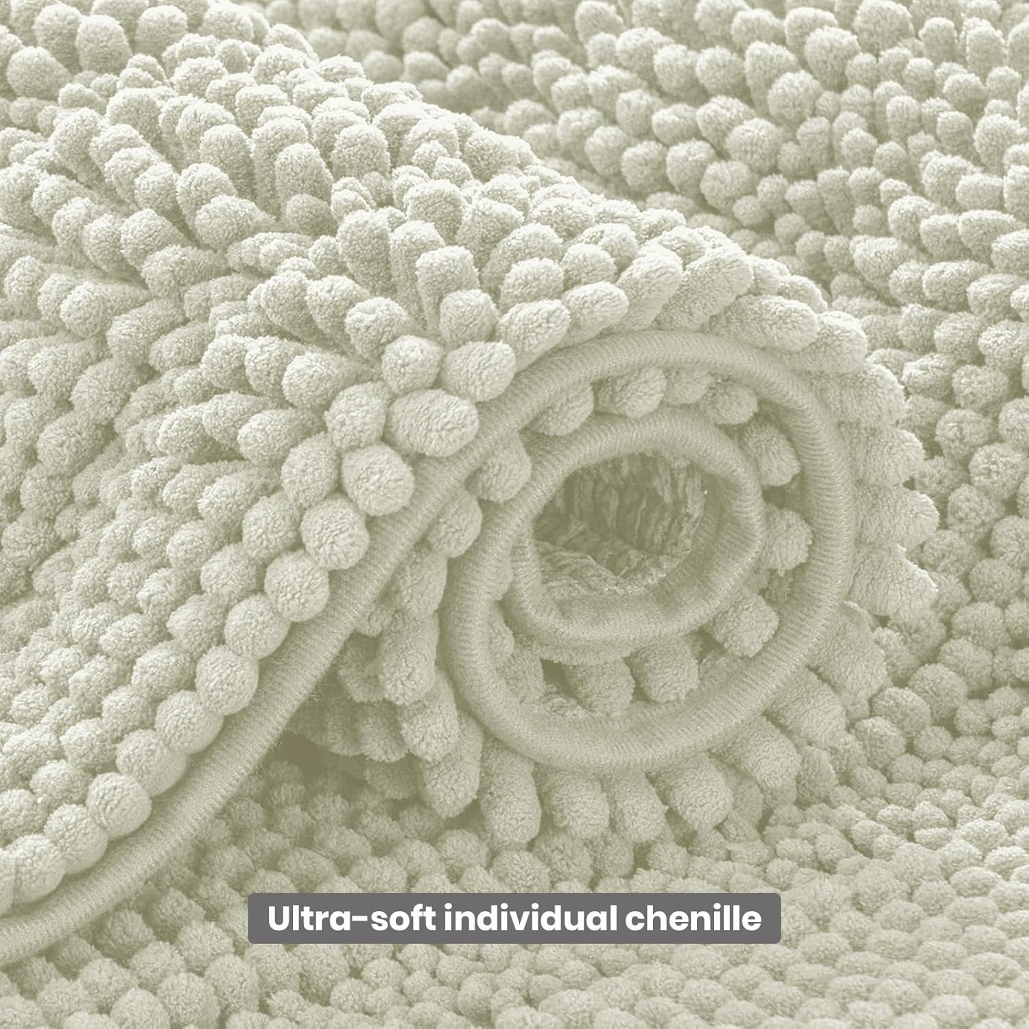 Hafaa Bath Mat Non Slip Anti Mould - Image 2