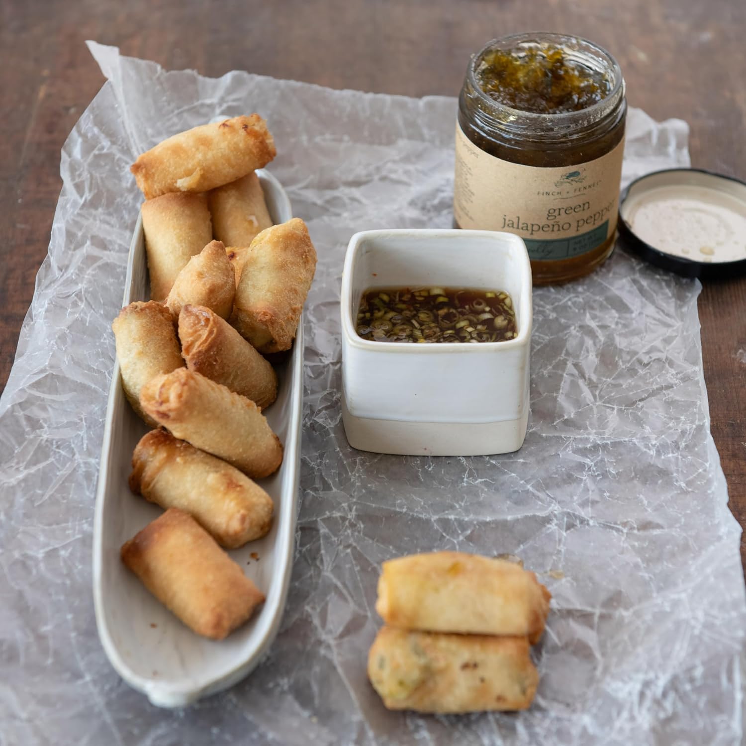 Finch + Fennel 5 Piece Hot Pepper Jelly Sampler Pack Gift Box