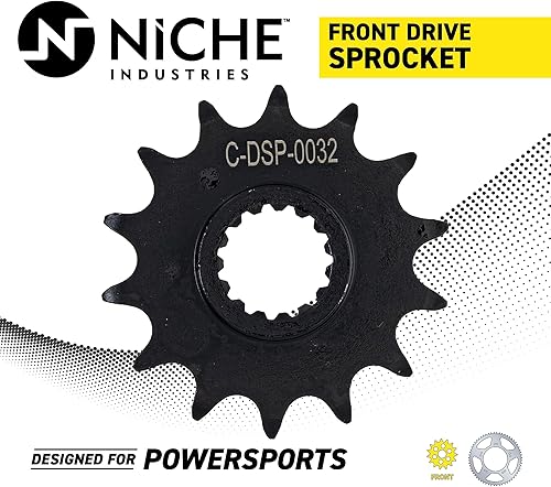 Miniatura 2 de NICHE Piñón de transmisión delantera de 520 pasos y 14 dientes para 1994-2019 KTM 250 125 450 300 350 200 525 500 Husqvarna FE501S FC250 FC450