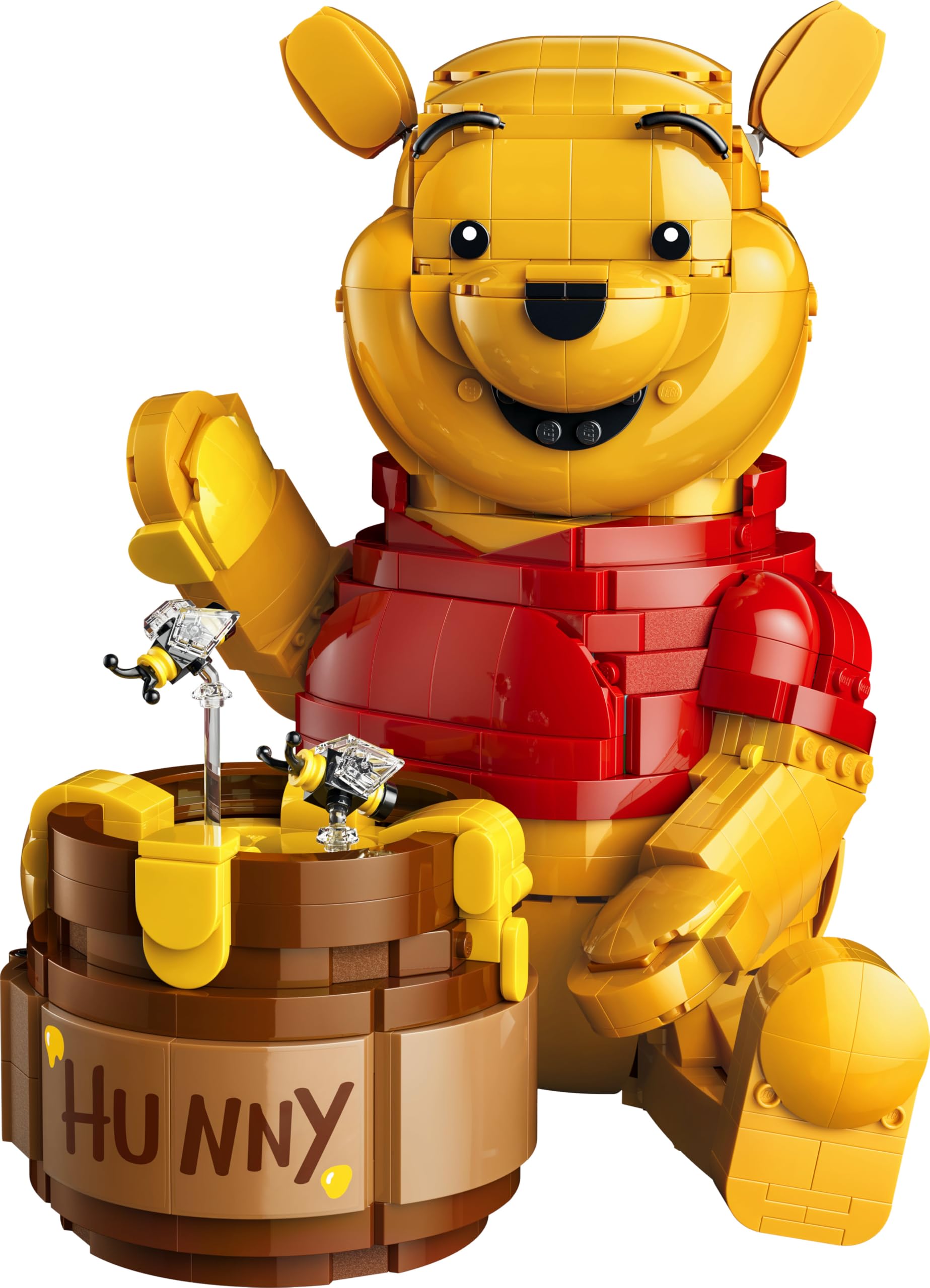LEGO | Disney Winnie Puuh - Modellbau für Erwachsene zum Ausstellen - mit Honigtopf, Sammler Minifigur & I-Aah Figur - DIY nostalgische Geschenkidee für Fans - 43300