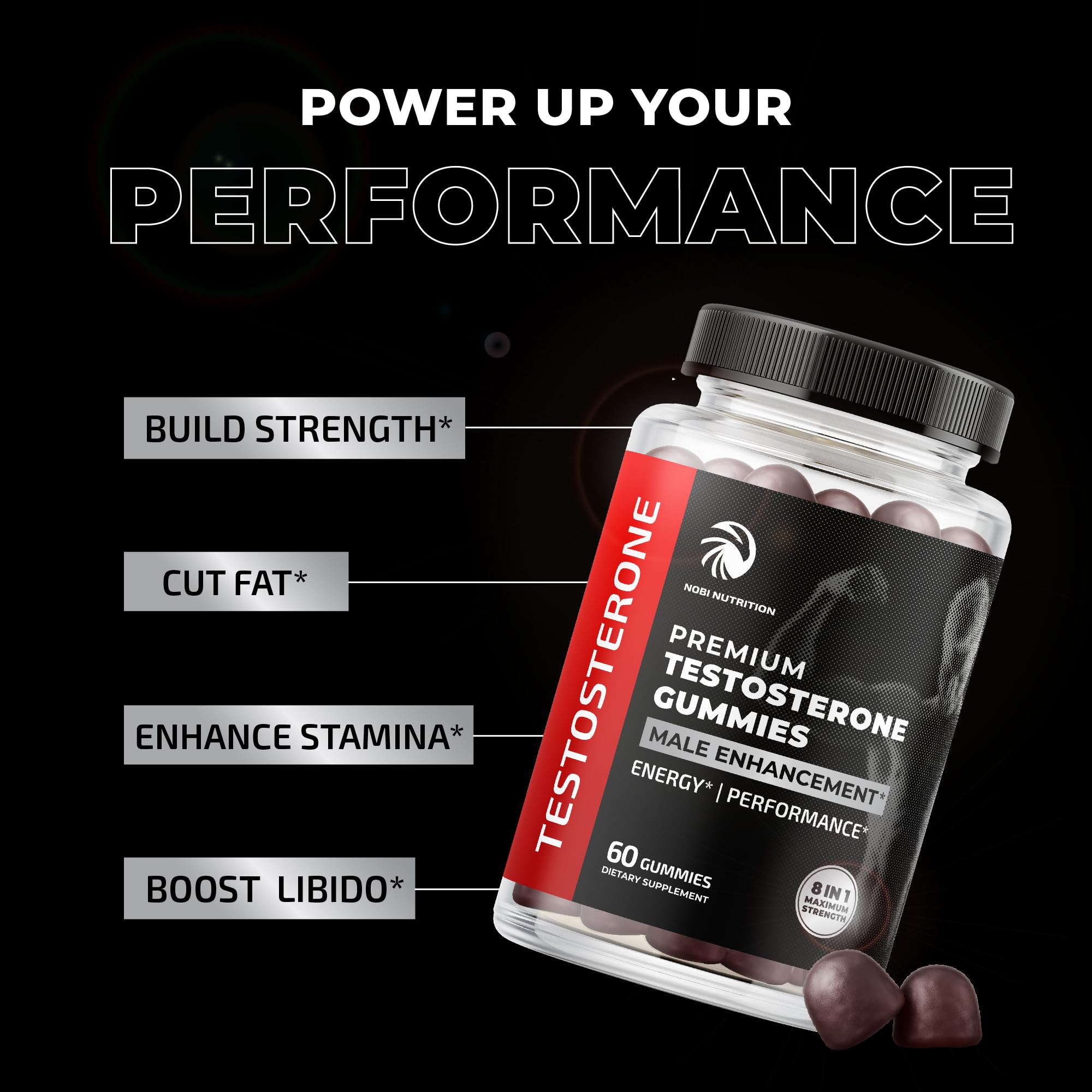 Testosterone Supplement for Men for Muscle Growth, Stamina & Performance — Amazon image 3