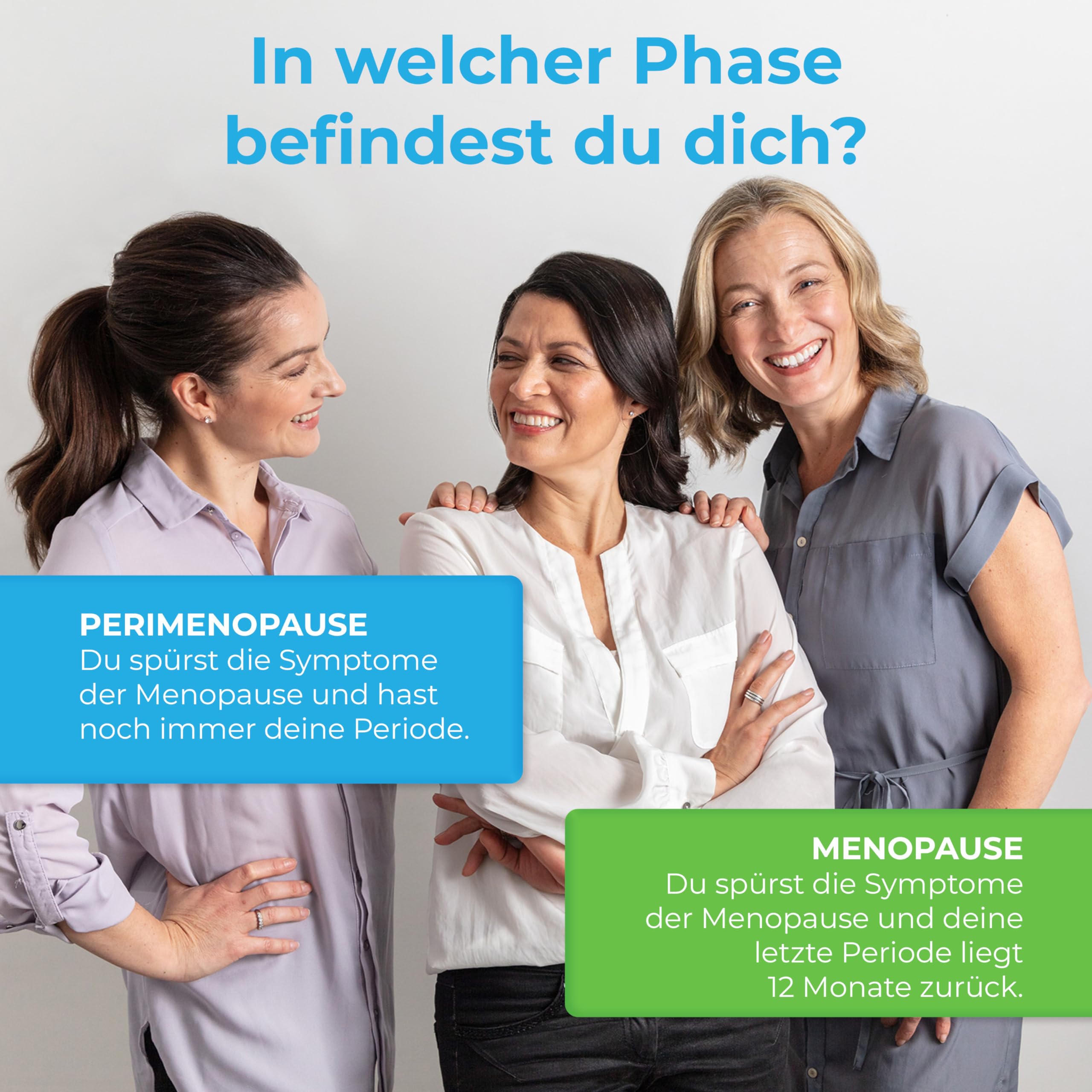 Health & Her Perimenopause - mit 800mg Rotklee, 500mg Yamswurzel, Eisen, Vitamin D3, B6 und B12, Maca-Extrakt für eine bessere Hormonbalance in den frühen Wechseljahren - Menopause 60 Kapseln