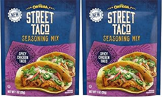 Ortega Street Taco Seasoning Mix, Spicy Chicken Taco, 1 Ounce (Pack of 2)