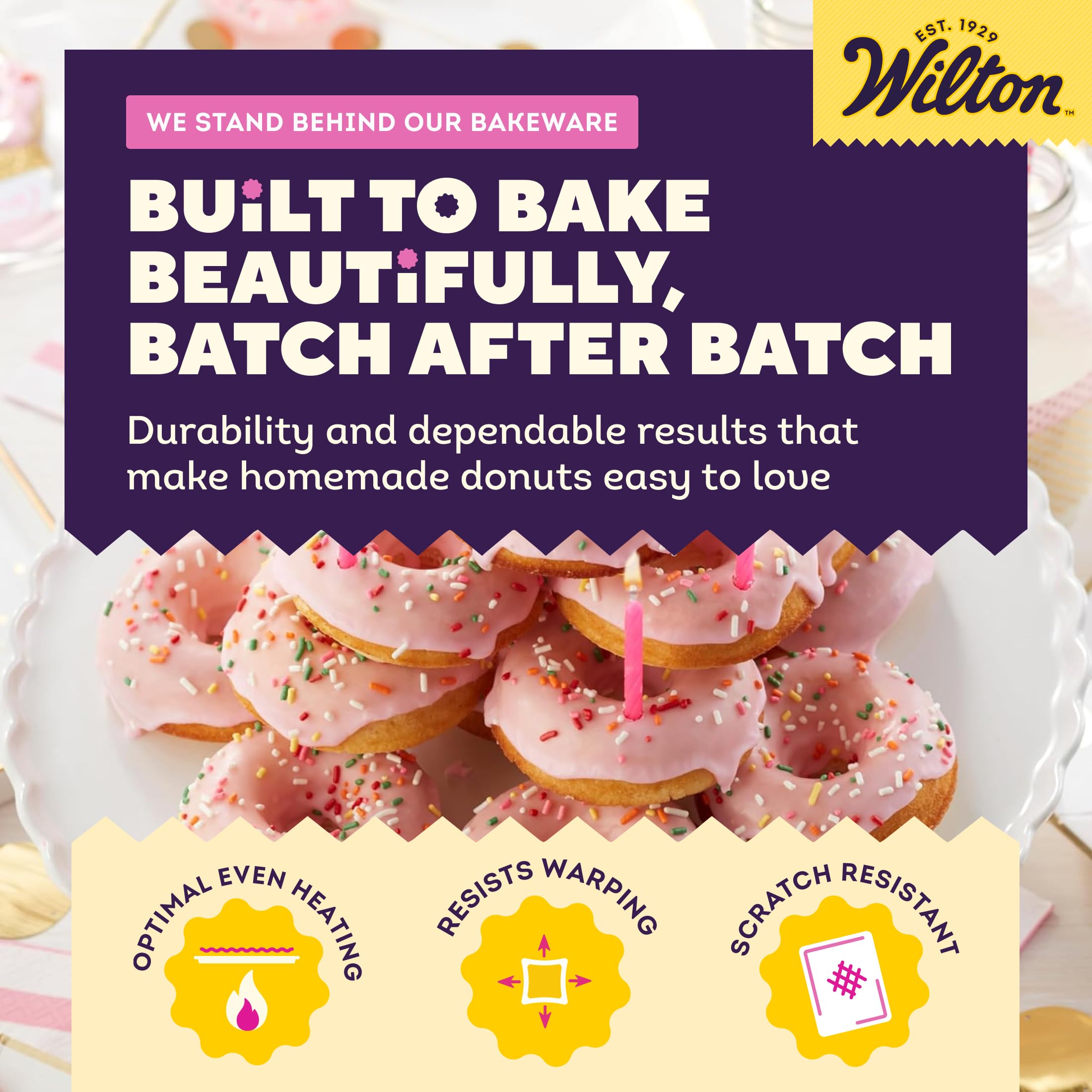 Wilton 2105-1620 Moule à pâtisserie en acier Gris