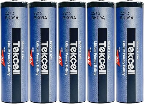 5 Pack SB-AA11 3.6V AA 14500 Lithium Battery LS14500 ER14505