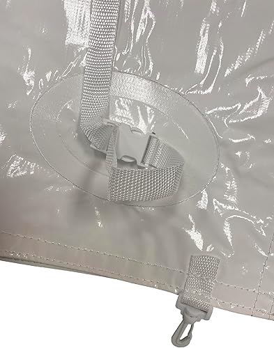 Miniatura 6 de TentandTable Canaletas de lluvia de vinilo  para fiestas y tiendas de campaña estilo costa oeste  15 pies  Vinilo resistente  Tienda de campaña no