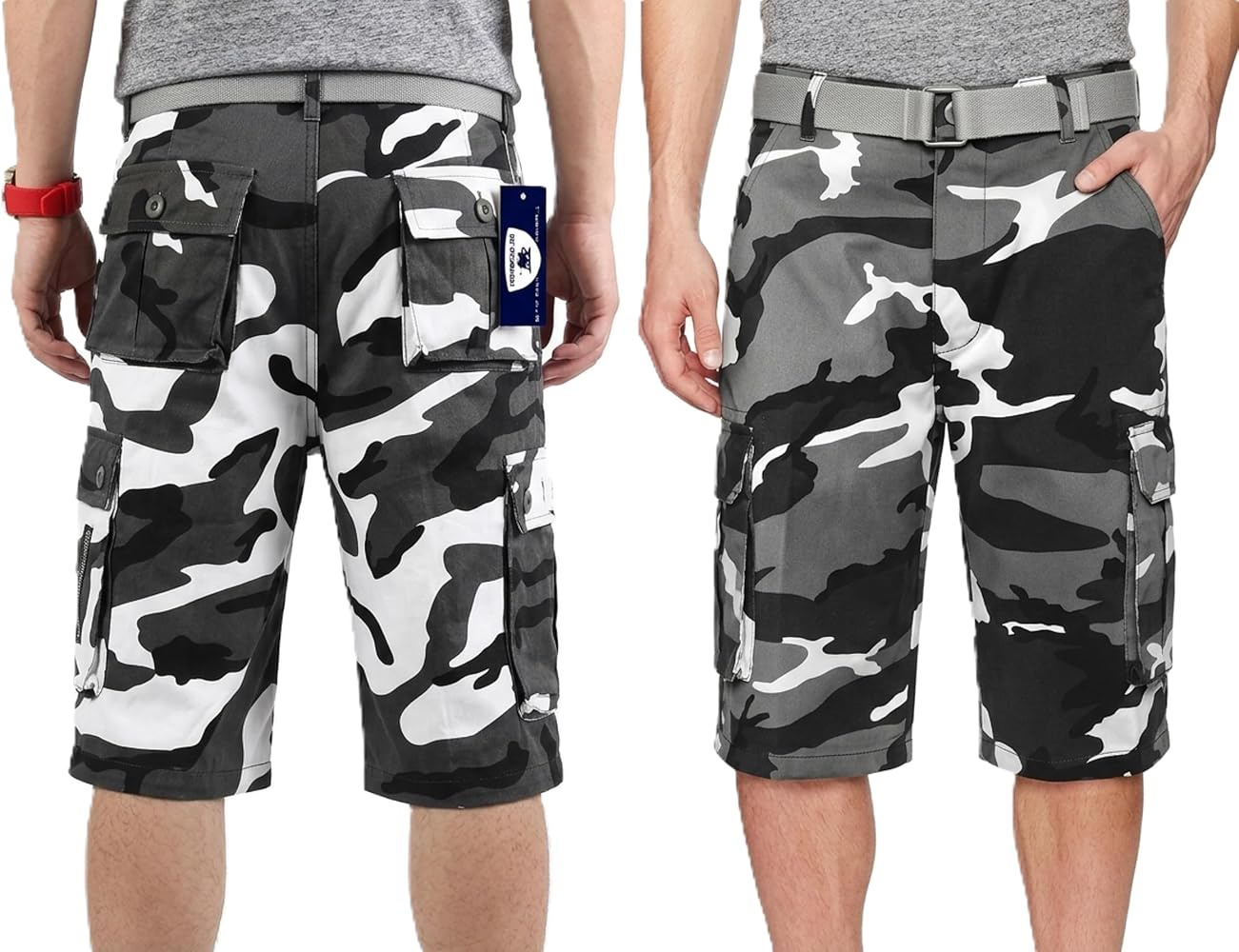 Renegade Sportswear Men's Camouflage Cargo Shorts (Camouflage