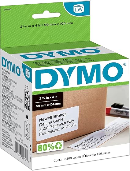 DYMO Authentic LW Large Shipping Labels 