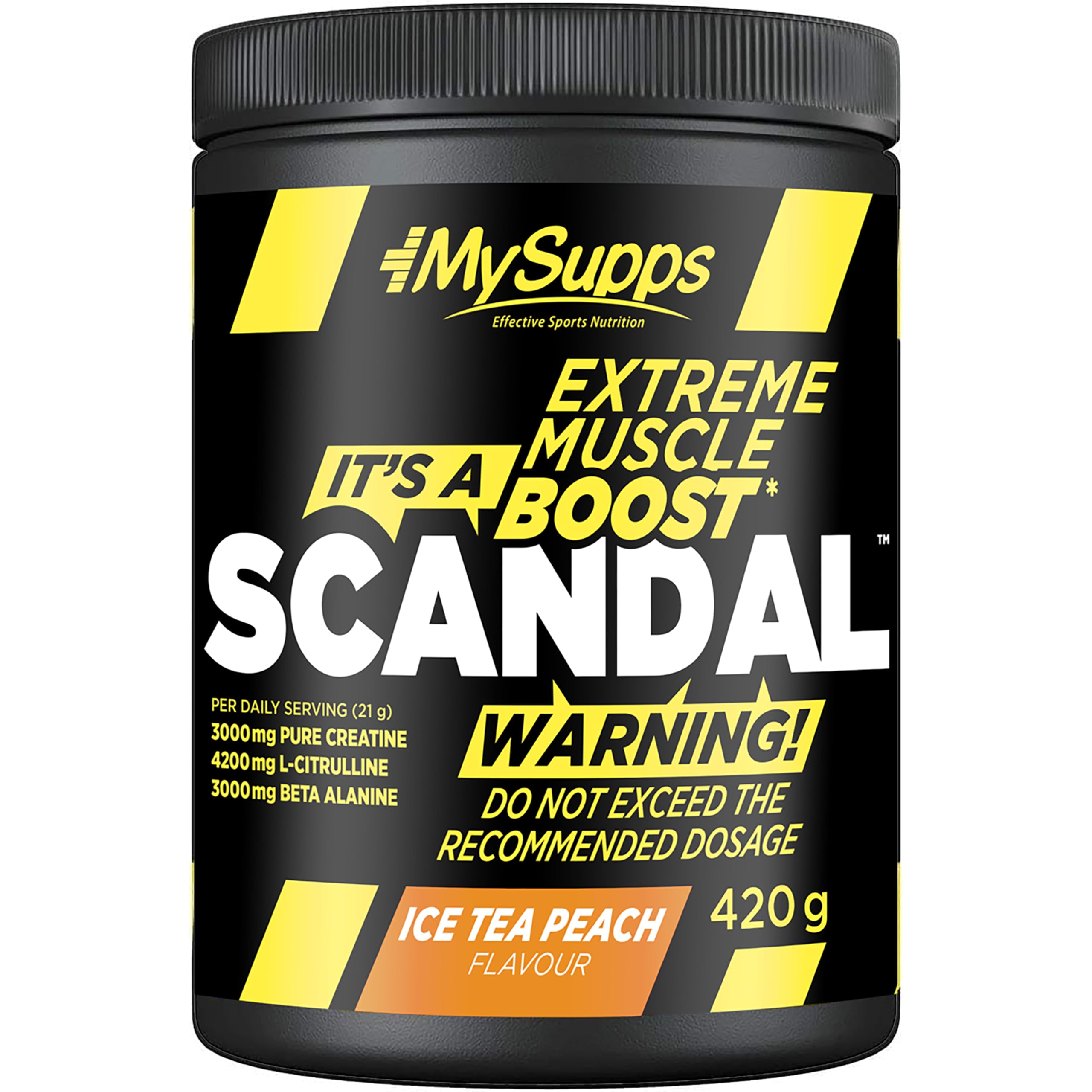 My Supps Scandal Pre Workout Booster 420g