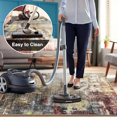 Miniatura 6 de Anidaroel Tapete para silla de oficina para suelo de madera dura, 48 x 60 pulgadas, tapete para silla rodante, tapete antideslizante para silla de