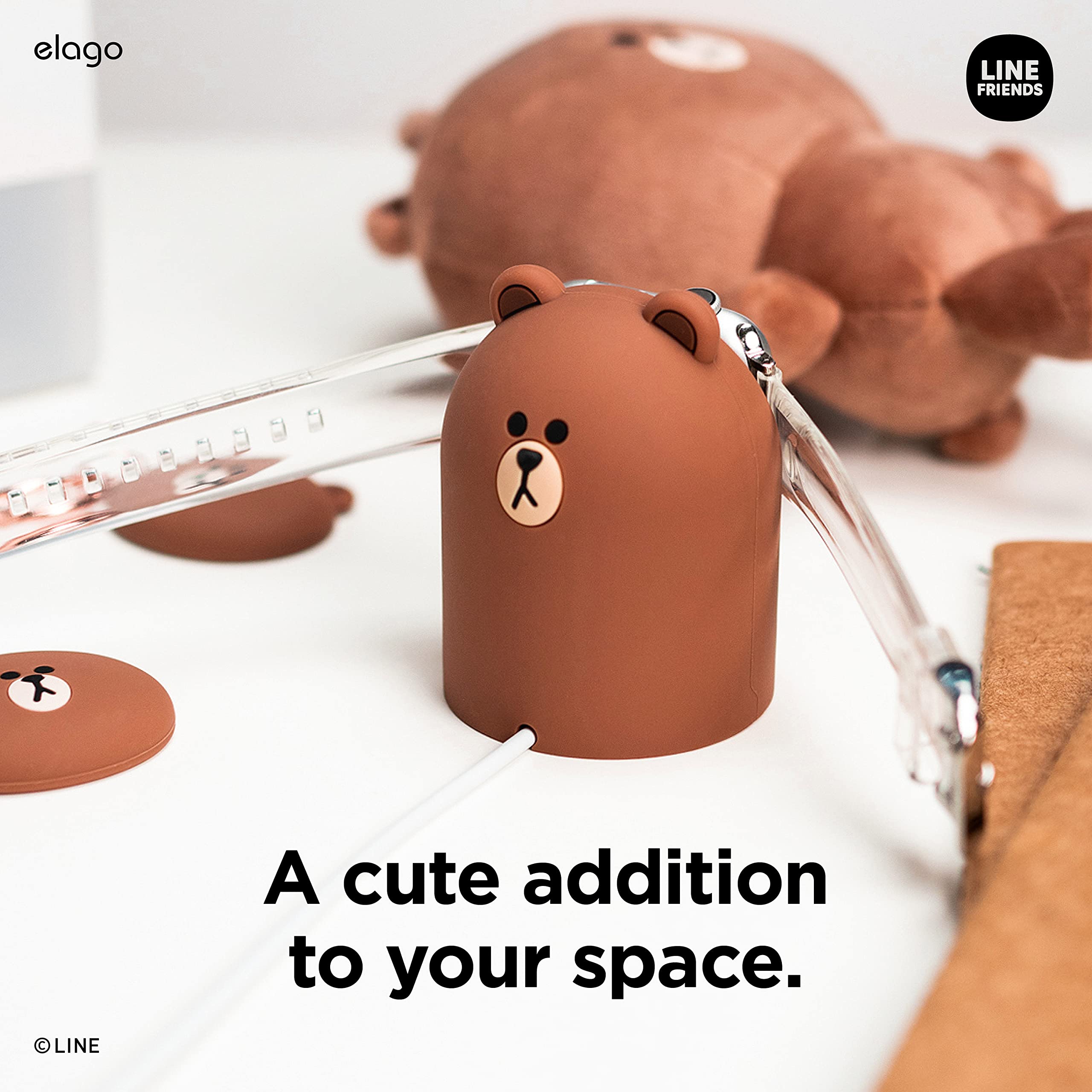Amazon | elago | LINE Friends W2充電器スタンド Apple Watch Series