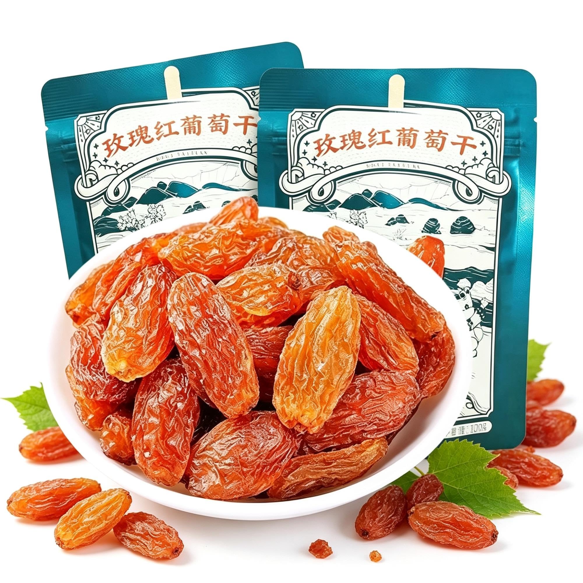 Pasas Rojas Rosadas Dulce Suave 120g x2