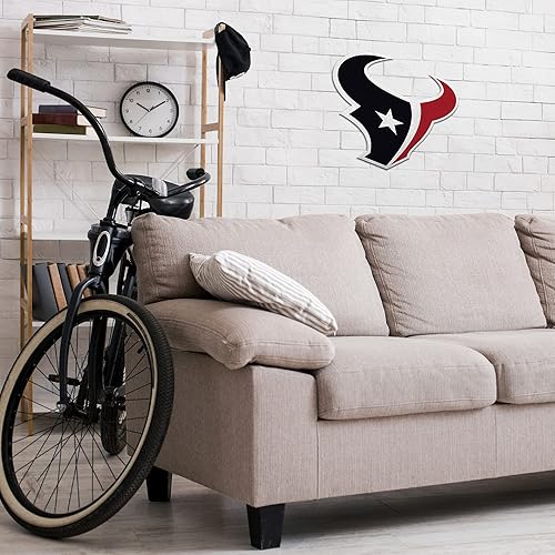 Miniatura 3 de Rico Industries Banderín de fútbol americano de la NFL, decoración del hogar y la sala de estar, fieltro suave EZ para colgar