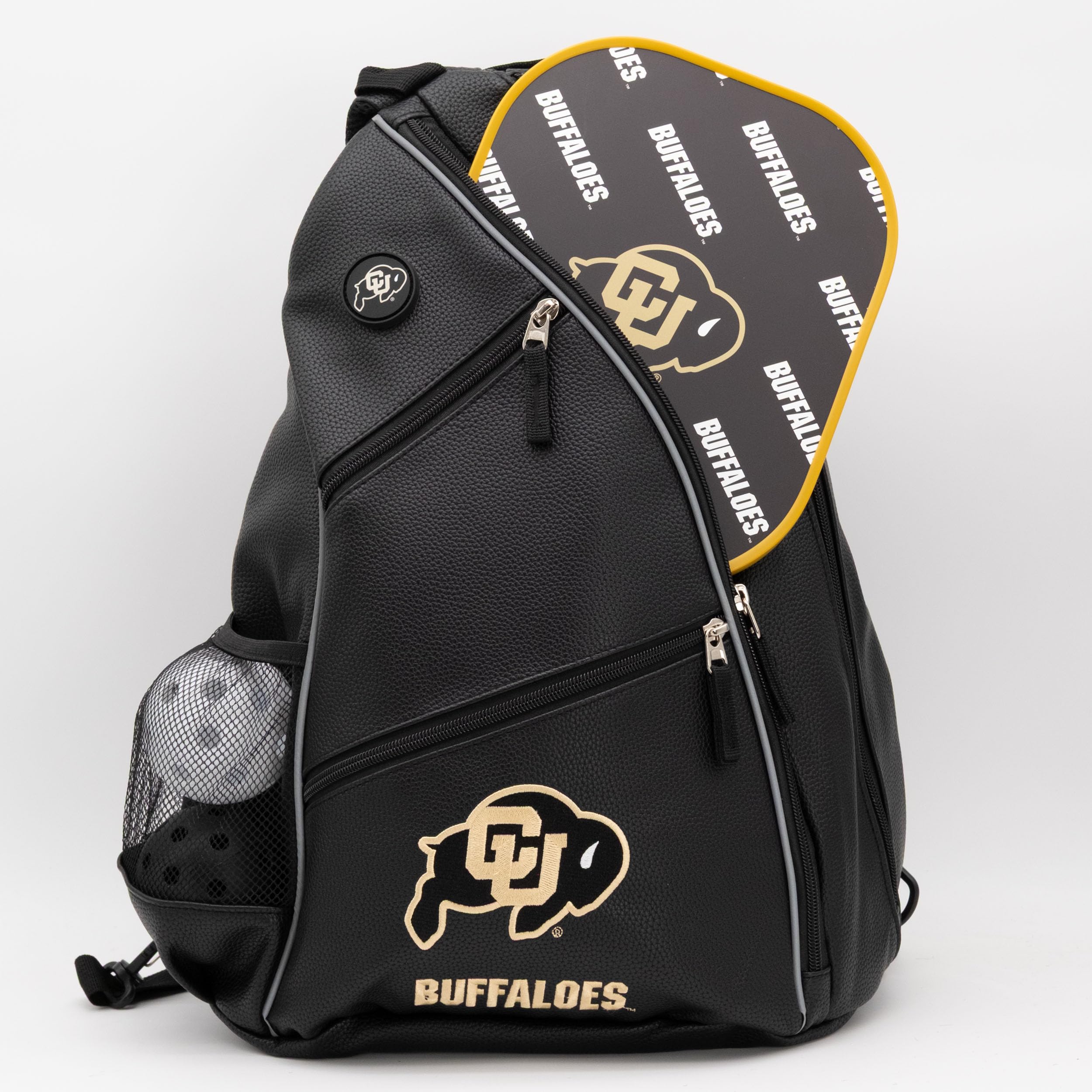Team Golf Mochila de piel sintética, varios colores del equipo, grande