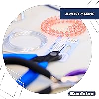 Vista 5 de Beadalon Alicates de acabado de alambre de memoria, tamaño de 0.079 in y 0.157 in - Herramienta de joyería de bucle de alambre