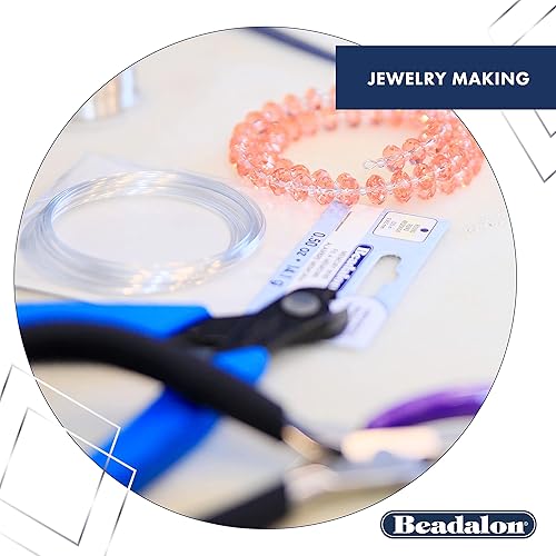 Miniatura 5 de Beadalon Alicates de acabado de alambre de memoria, tamaño de 0.079 in y 0.157 in - Herramienta de joyería de bucle de alambre