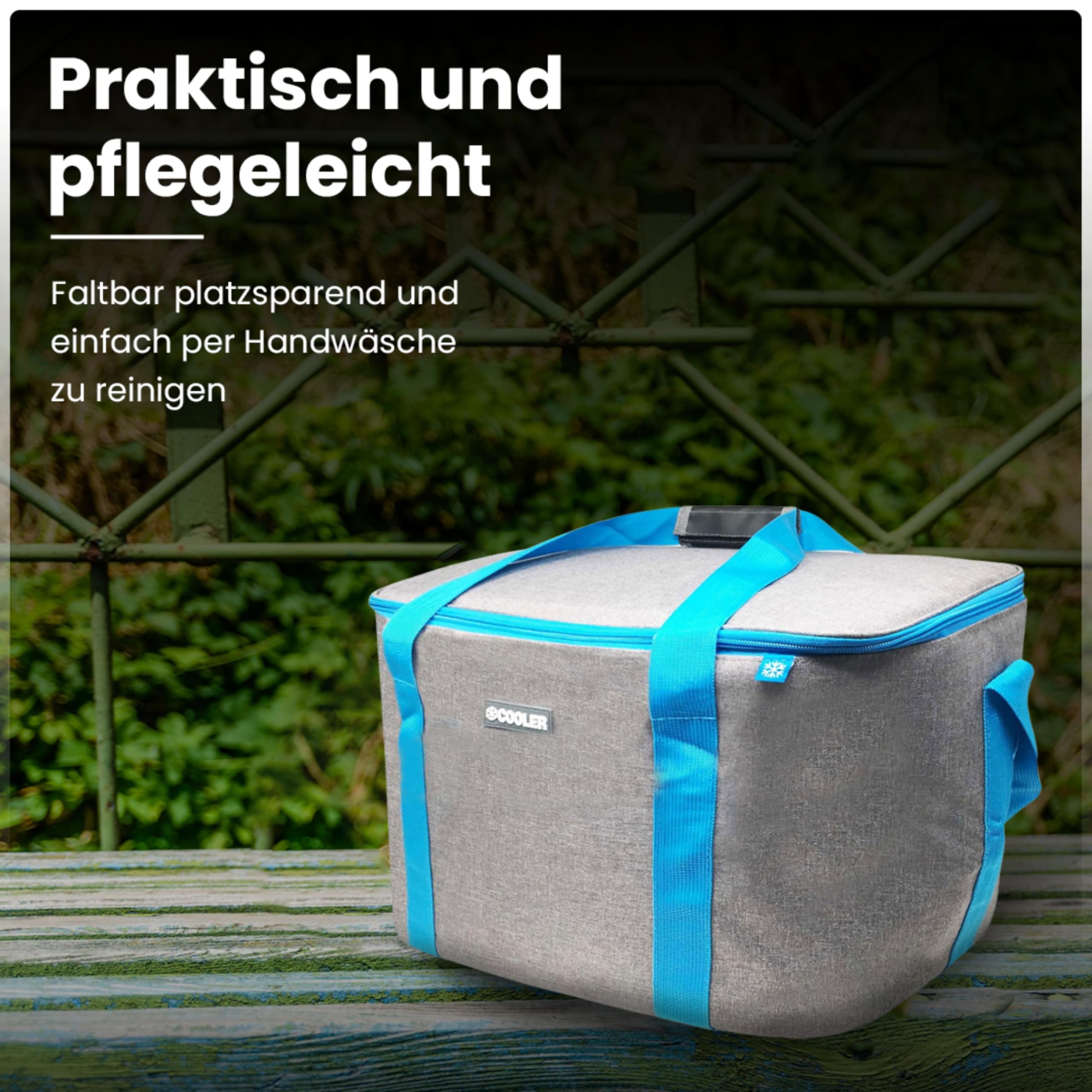 ToCi Borsa termica, borsa termica per picnic, campeggio, vacanze