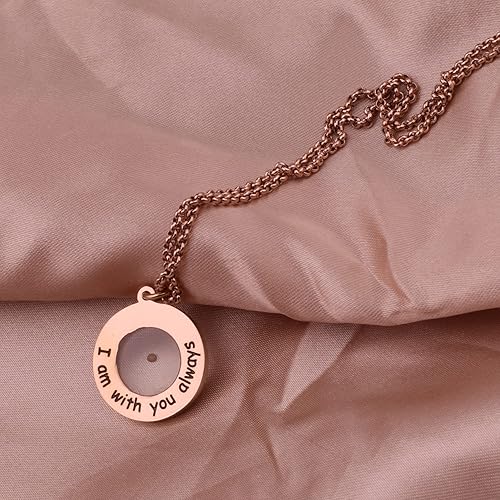 Miniatura 4 de Mustard Seed Necklace I Am with You Always Inspirational Bible Verse Religious Jewelry Christian Gift