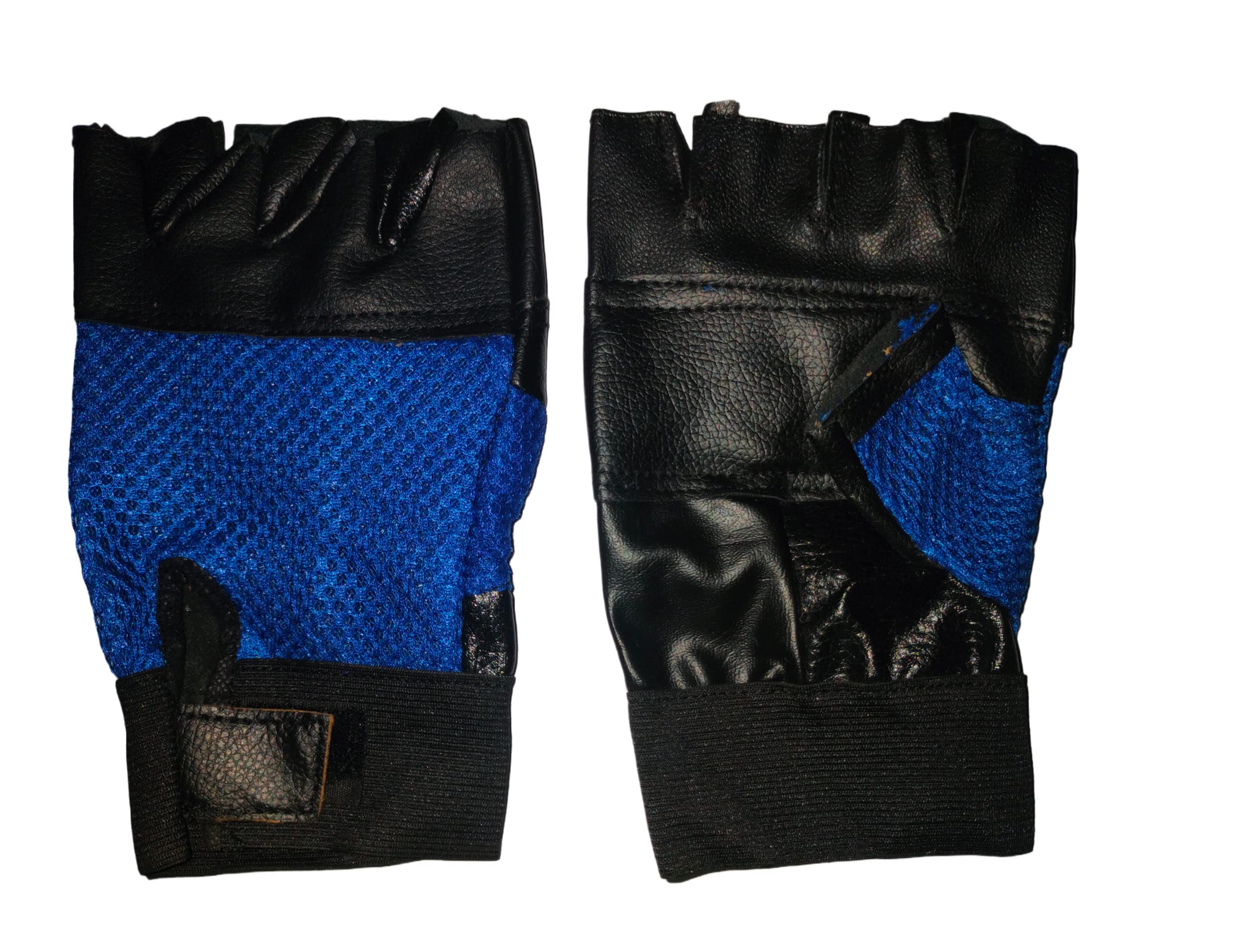 Spiro Blue Color Leather Gym Gloves for Weight Lifting Gloves, Exercise Gloves for Powerlifting, Cross Training, Workout, Best for Men & Women (B0BH3DK5S5) Amazon Price History, Amazon Price Tracker