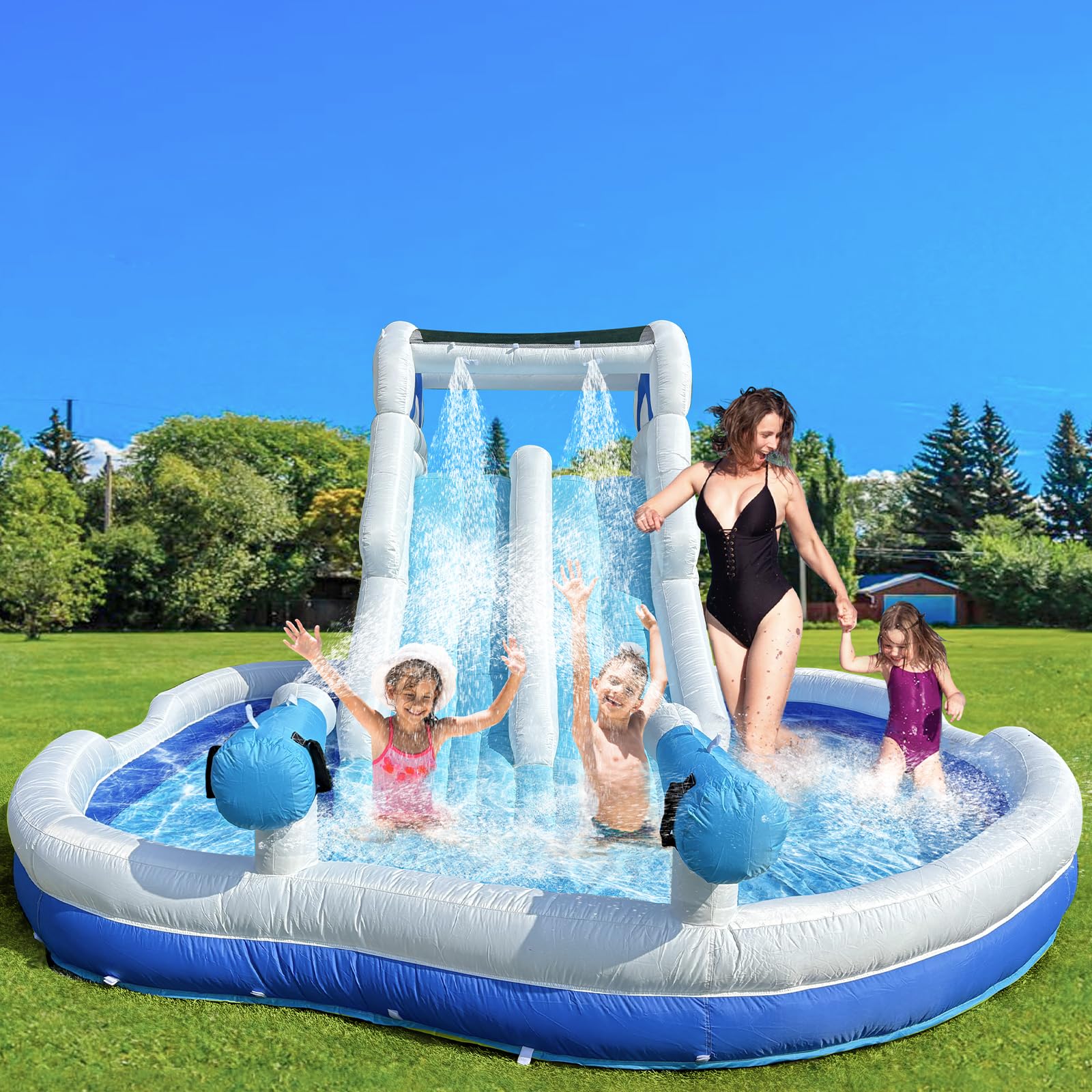 Photo 1 of iLink-outer Inflatable Water Slide Park for Kids