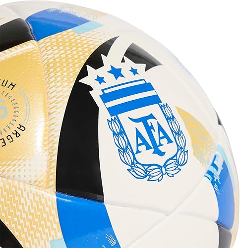 Miniatura 4 de adidas Mini balón de fútbol Argentina 25 unisex para adultos, blancoazul hieloazul glorianegro, 1