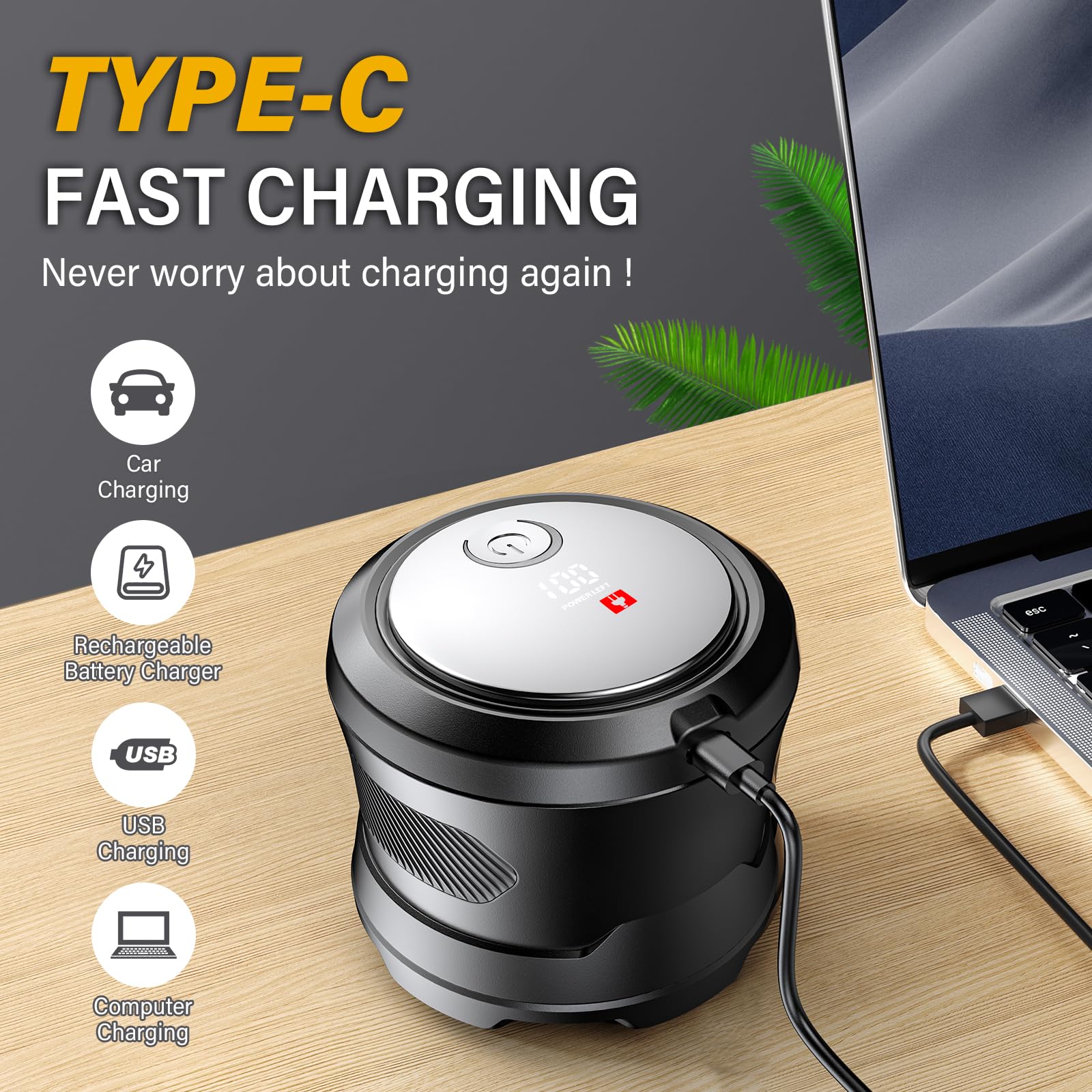 Pneumatici Weather All Rasoio Testa Calva,Rasa Capelli Uomo a Zero 6D Rasoio Elettrico Fluttuante Flessibile Impermeabile IPX7 Rasoio Elettrico Testa Calva Uomo con Display LED,Interfaccia USB-C