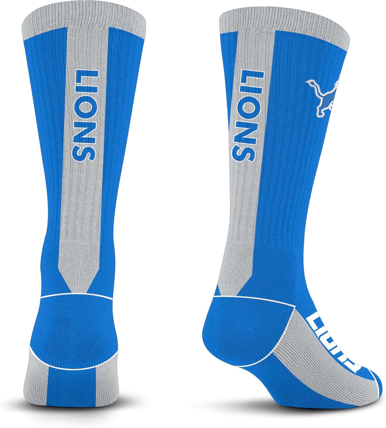 For Bare Feet NFL Unisex Mvp Crew Sock Nfl Large - Image 2