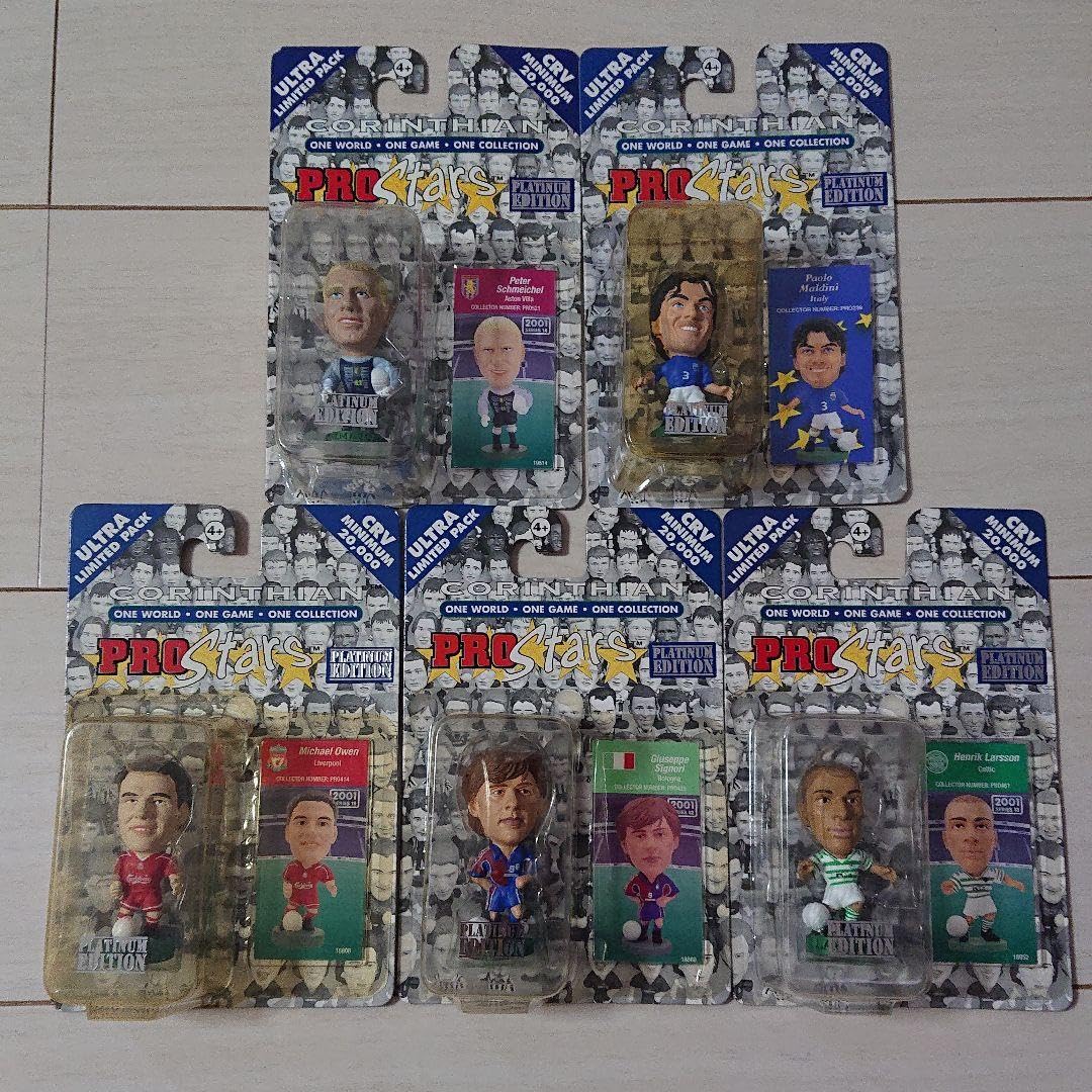 コリンシアンフィギュアセット 5セット コリンシアン サッカー選手フィギュア 5体セット - メルカリ