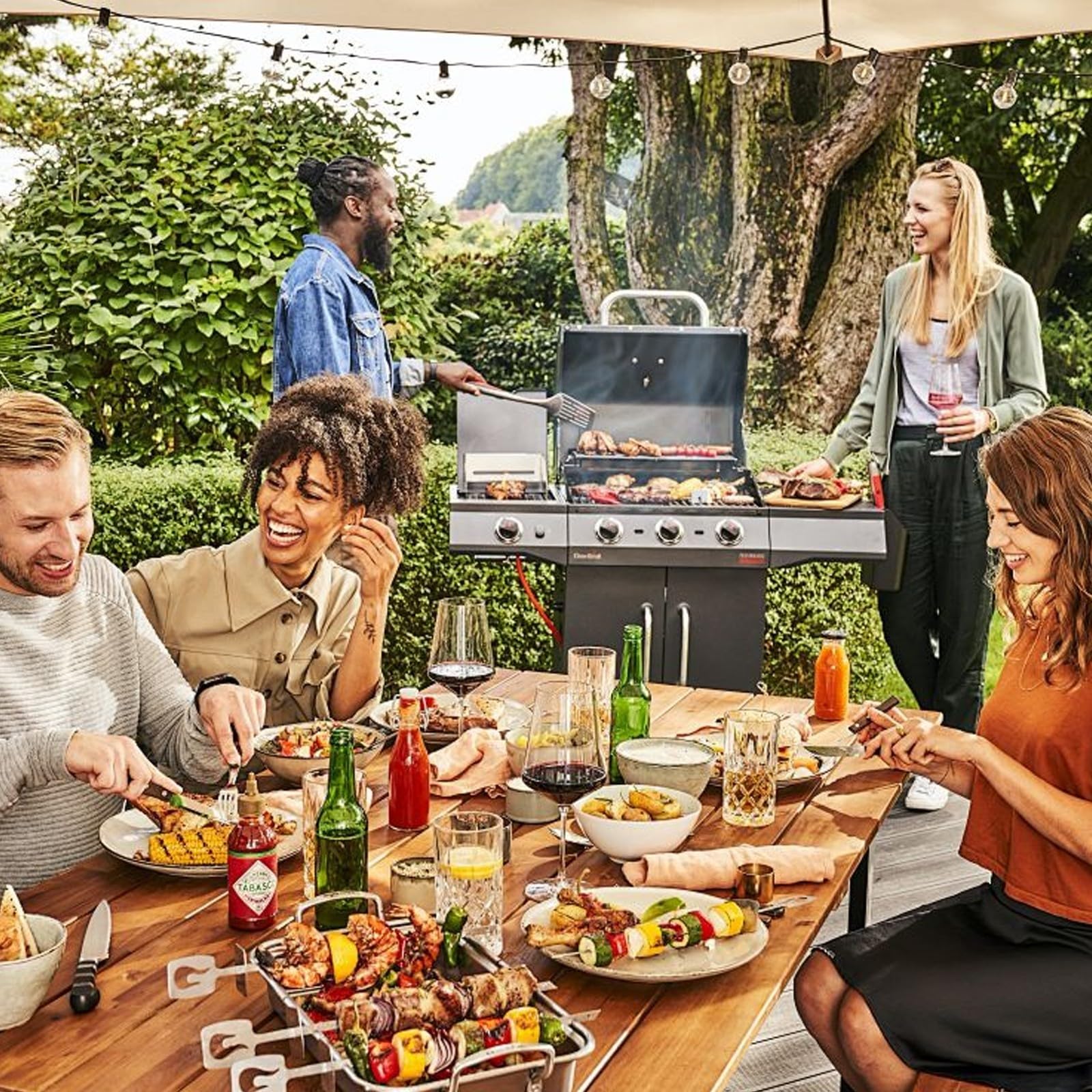 Cepillo limpiador de barbacoa recargable con motor, para parrillas de camping, rejillas de acero inoxidable, quitagrasas, batería incluida, ideal para limpieza de parrillas BBQ