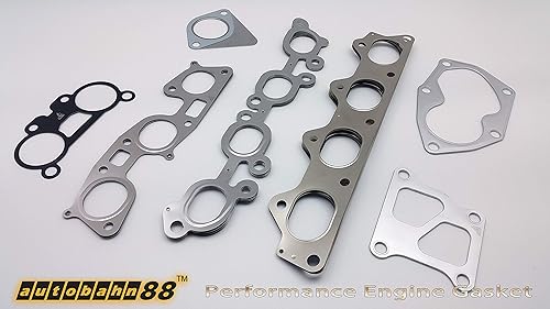 Autobahn88 Junta Turbo, compatible con Nissan T25, T28, Skyline GTR RB26DETT Silver SR20DET