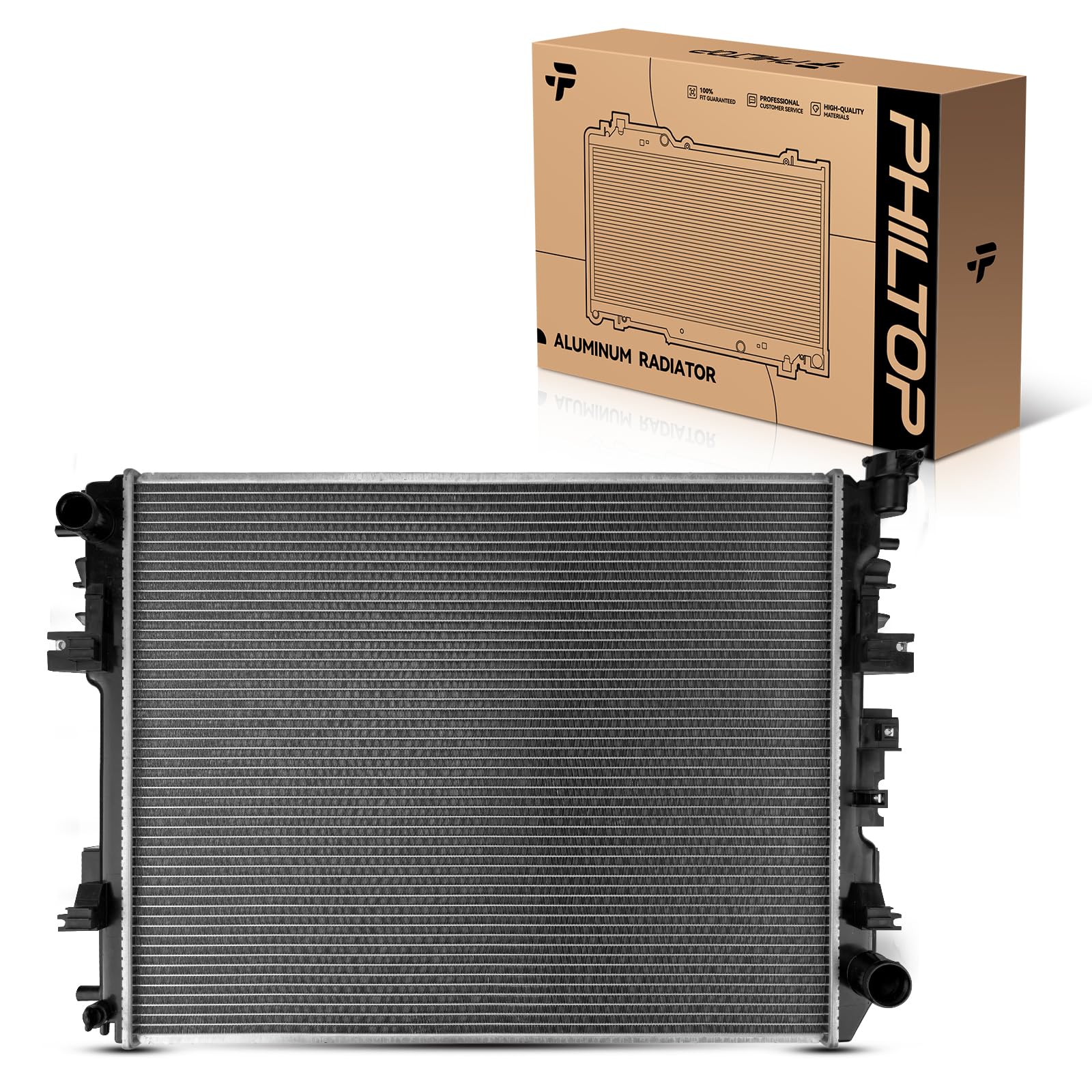 PHILTOP CU13129 Car Radiator Core Width 27-1/2 inch