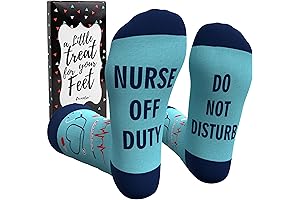 Charming Socks for Healthcare Heroes: Novelty Nurse Socks with a Hint of Whimsy