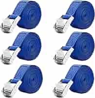 Cinghie Di Fissaggio LUZOON - 6 Pezzi 2.5m X 2.5cm | Resistenza 250kg | Con Cricchetto - Foto 8