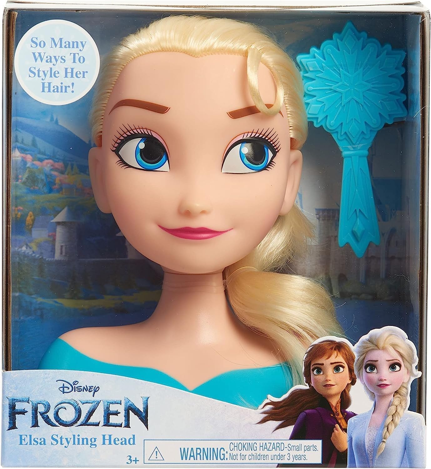 Frozen Disney Elsa Styling Mini Head 7 Inches Toys & Games