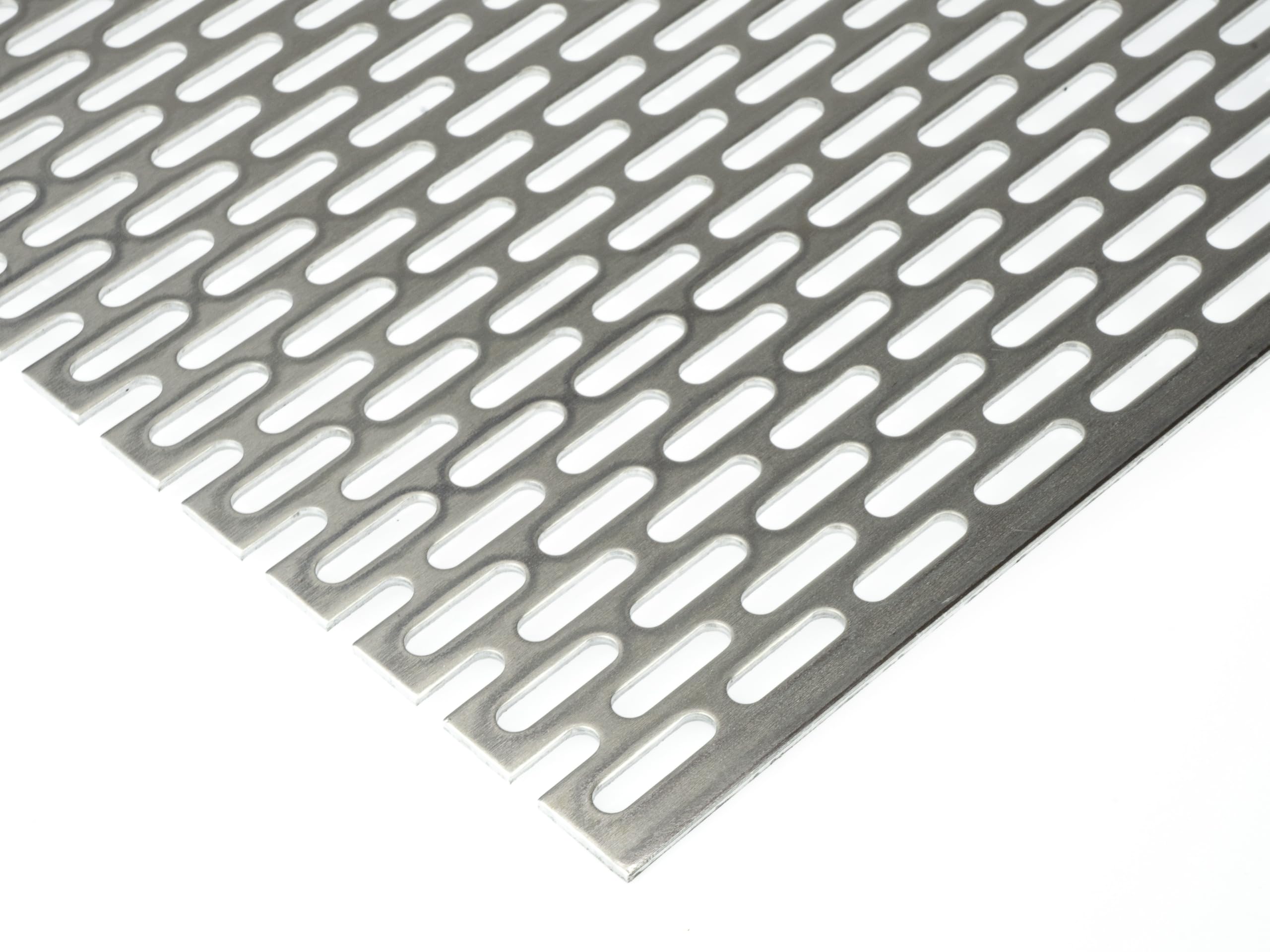 Aluminium Lochblech LV5x20 2mm dick (500 mm, 450 mm)