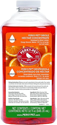 Perky-Pet 4801 Oriole Nectar Concentrado 32 onzas