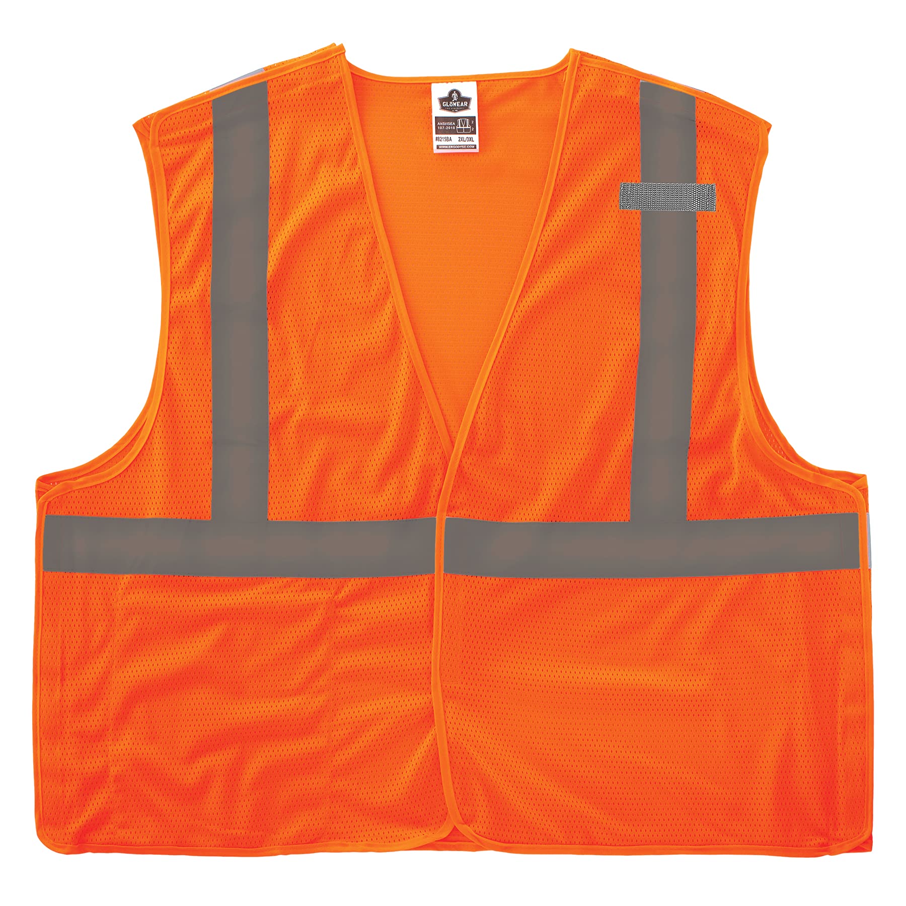 Ergodyne GloWear ANSI High Visibility Orange Breakaway Reflective Safety Vest