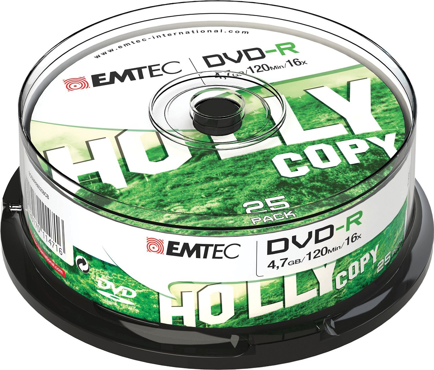 EMTEC Dvd-R 4.7GB - Confezione da 25
