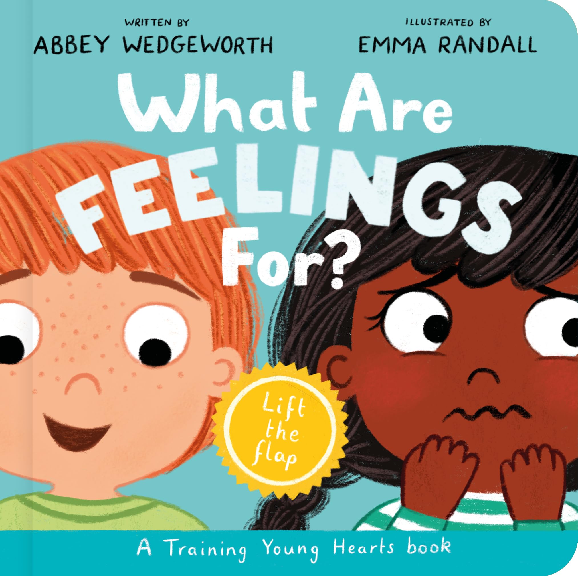 What Are Feelings For? Board Book: A Lift-the-Flap Board Book (Christian behavior book for toddlers encouraging emotional health and resilience.)