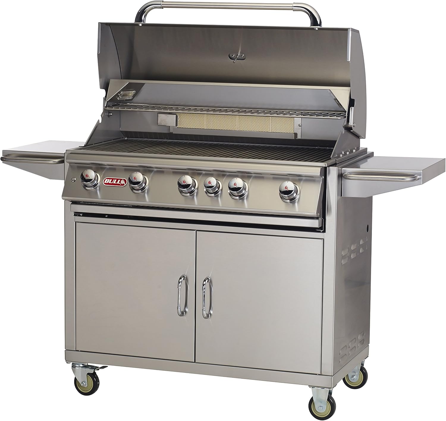 Bull Outdoor Products BBQ 55000 Brahma 90,000 BTU Grill with Cart, Liquid Propane