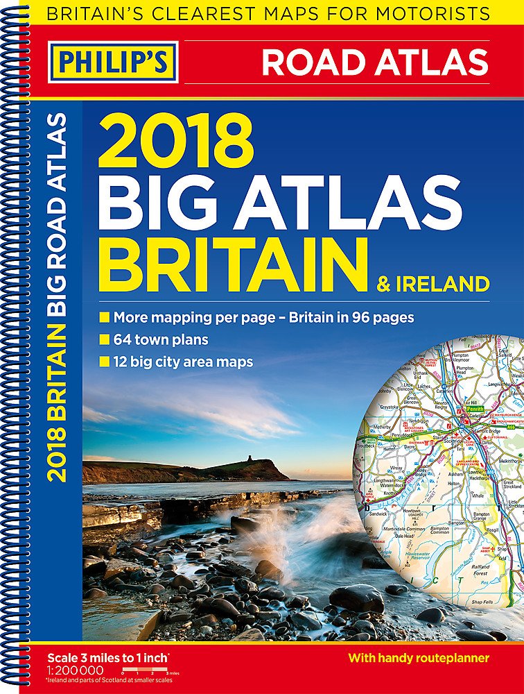 2026 Philip's Big Road Atlas Of Britain & Ireland By | The Home Of Non-fiction Publishing - Foto 4
