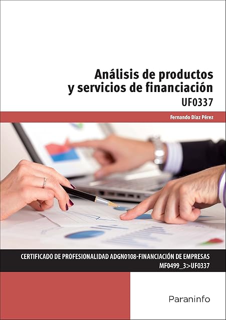 Portada de Analisis de Prodcutos y Servicios de Financiacion