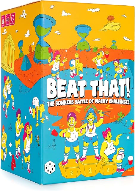 Beat That! - The Bonkers Battle of Wacky Challenges - Family Party Game for Kids & Adults