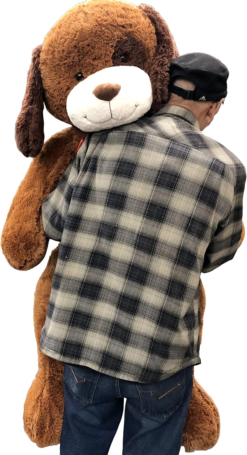 🔥 Hоt Dеаlѕ Giant Stuffed Dog 5 Feet 60 inches 153 cm Huge Soft Adorable Big Plush Puppy