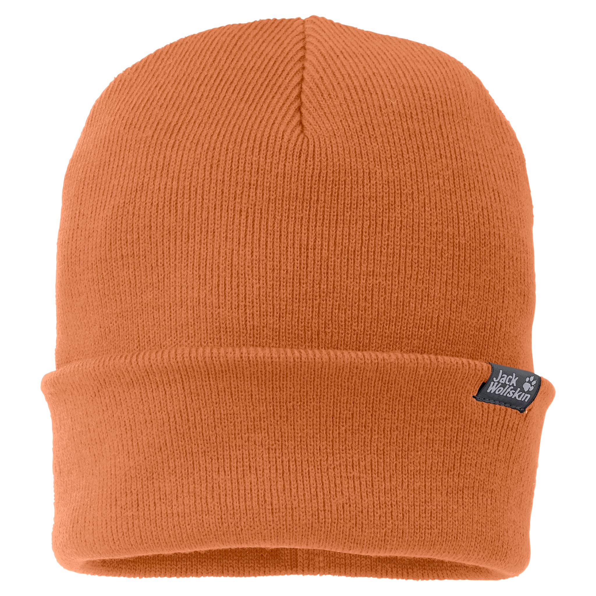 Jack Wolfskin Unisex Rib Baseball Cap, Orange Case, One Size