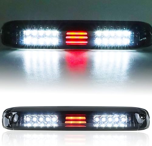 Tresound (Tercera luz de freno LED para 1999-2007 Chevy Silverado GMC Sierra 1500 2500 3500 HD Classic, lámpara de carga trasera de montaje alto